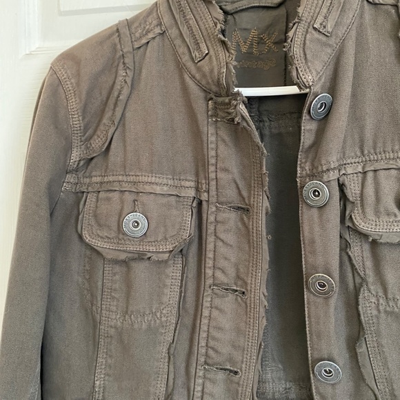Brown Autumn Jean Jacket in Sz S - Picture 4 of 12